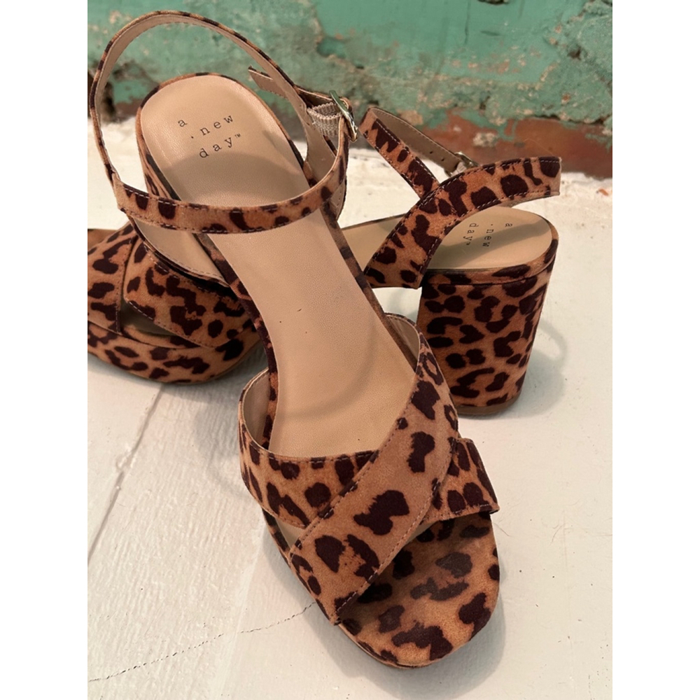 A New Day Animal Print Platform Shoe